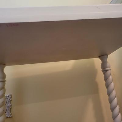 Side Table with Glass Display Cabinet (BR3-DW)