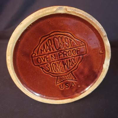 Marcrest Stoneware Pitcher and Bowl (D-KD)