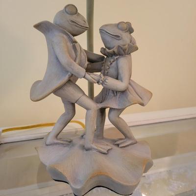 Whimsical Frog Lamp and Wall Vase (BR3-DW)