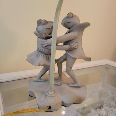 Whimsical Frog Lamp and Wall Vase (BR3-DW)