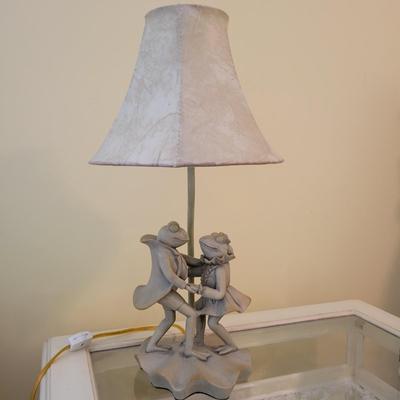 Whimsical Frog Lamp and Wall Vase (BR3-DW)