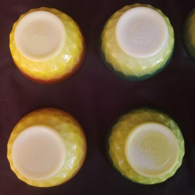 Set of 8 Vintage Anchor Hocking Bowls (D-KD)