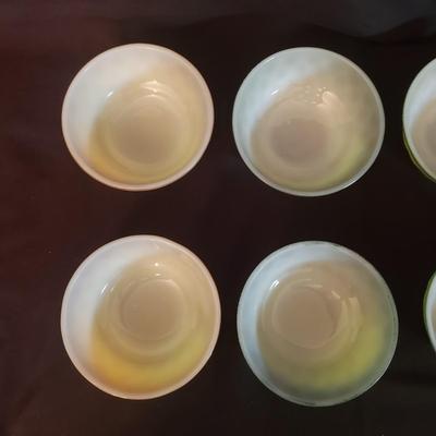 Set of 8 Vintage Anchor Hocking Bowls (D-KD)