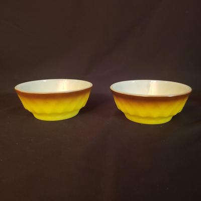 Set of 8 Vintage Anchor Hocking Bowls (D-KD)