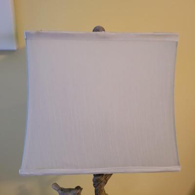 Bird Themed Lamp, Clock and Candle Holder (BR3-DW)