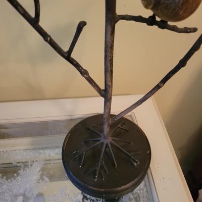 Bird Themed Lamp, Clock and Candle Holder (BR3-DW)