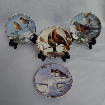 Large Print 'Sparrows in Willow' by Ellen Grantner & More (BR1-BBL)