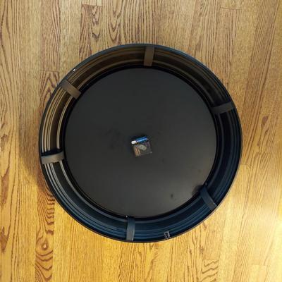 Ralph Lauren Lamp and Metal Wall Clock (BR1-BBL)