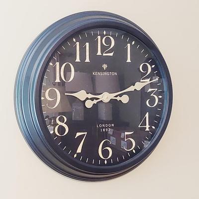 Ralph Lauren Lamp and Metal Wall Clock (BR1-BBL)