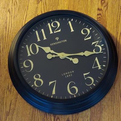 Ralph Lauren Lamp and Metal Wall Clock (BR1-BBL)