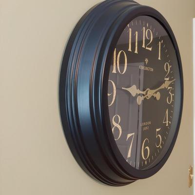 Ralph Lauren Lamp and Metal Wall Clock (BR1-BBL)
