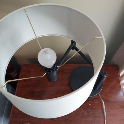 Ralph Lauren Lamp and Metal Wall Clock (BR1-BBL)