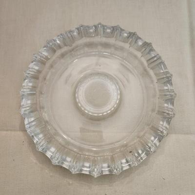 United States Senate Ashtray Heavy Glass