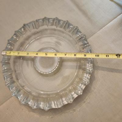 United States Senate Ashtray Heavy Glass