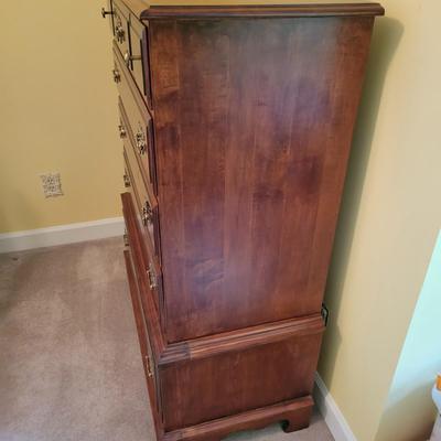 Cherry Six Drawer Dresser (BR3-DW)