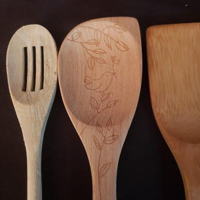 Calphalon, World Market Wooden Spoons,  Cutting Board, and More (D-KD)