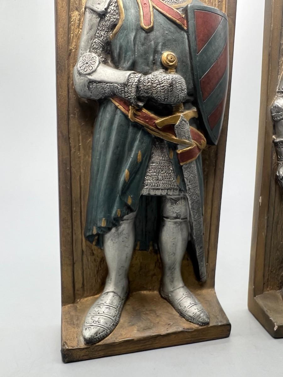 レリーフ壁掛け彫刻 MARCUS DESIGNS knight Marcus Designs Medieval Knights Wall Plaque