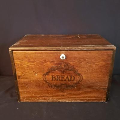 Wooden Bread Box, Letter Rack, and Spices (D-KD)