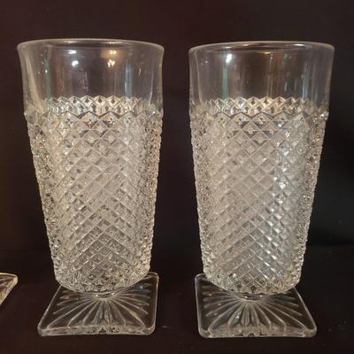 8 Pieces of Formed Serving Glass (D-KD)