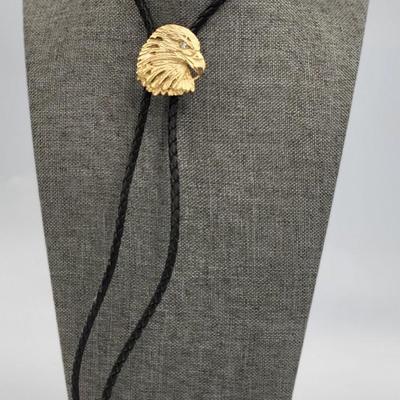 Native American Eagle Head Bolo