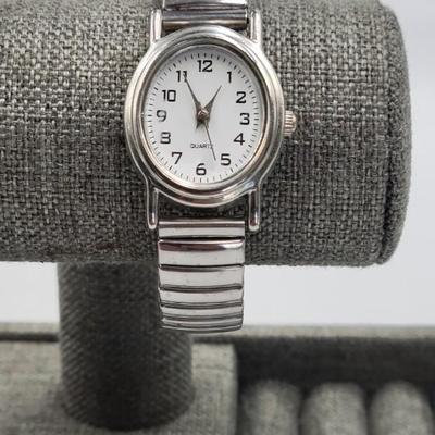 Silver Toned Women's Watch