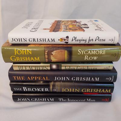John Grisham Books, James Patterson and more (BR1-BBL)