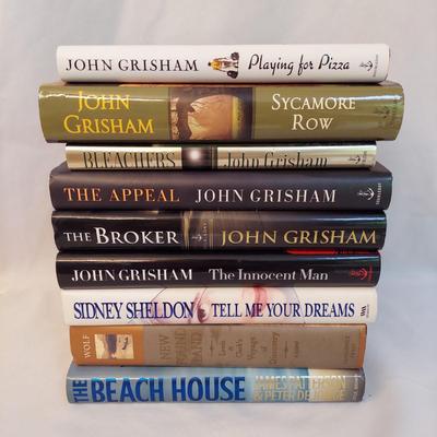 John Grisham Books, James Patterson and more (BR1-BBL)