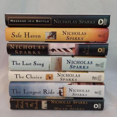 Nicholas Sparks, Danielle Steel & More Novels (BR1-BBL)