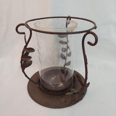 Metal & Glass Flower Lamp and more (BR1-BBL)