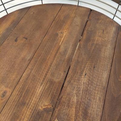 Ceramic Candle Holder, Wooden Mirror & Tray (BR1-BBL)