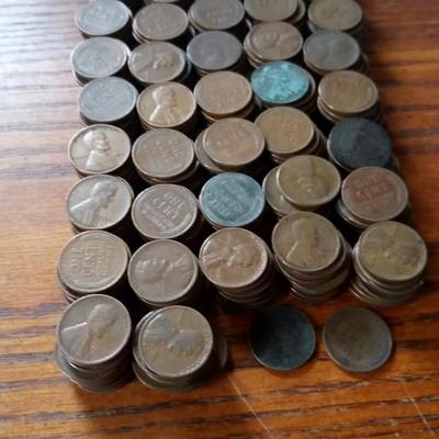 LOT 44 LOT OF WHEAT PENNIES