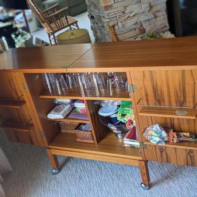 TORBJÃ˜RN AFDAL TEAK EXPANDING BAR CABINET