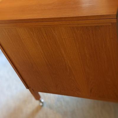 TORBJÃ˜RN AFDAL TEAK EXPANDING BAR CABINET