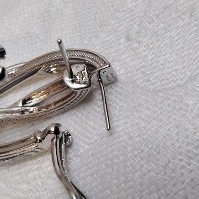 Vintage CZ 925 Earrings