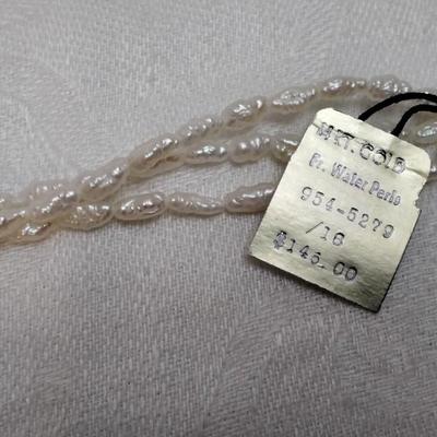 Danecraft 3 Strand 16" Torsade 14K Clasp