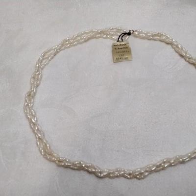 Danecraft 3 Strand 16" Torsade 14K Clasp