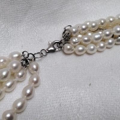 Vintage 5 Strand 5.5 mm Torsade 925 Clasp