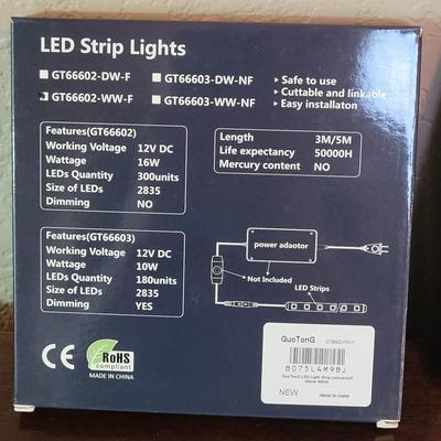 L55: LED Strip Lights (2) In the box & (1) Out of the Box