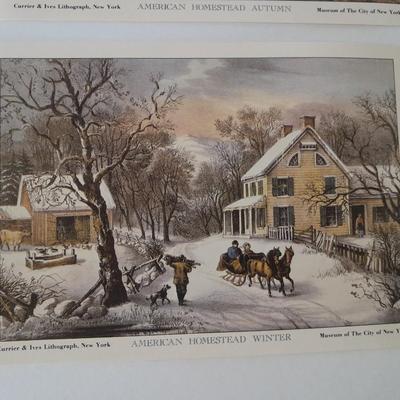 Currier & Ives Lithographs
