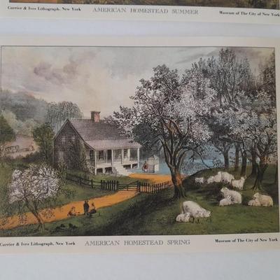 Currier & Ives Lithographs