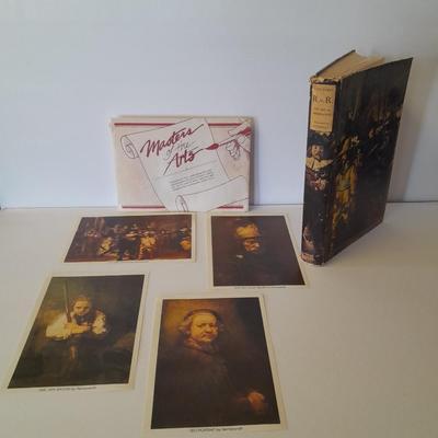 Masters of the Arts Lithographs and Van Loon R.v.R. The life of Rembrandt Hardback book