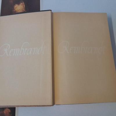 Masters of the Arts Lithographs and Van Loon R.v.R. The life of Rembrandt Hardback book