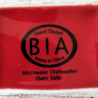 Bia Cordon Bleu Diamond Hand Glazed Oval Baking Dish