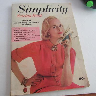 1958 Simplicity Sewing Soft Cover Book, Poodle Skirt Pattern