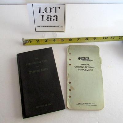 Railroad Consolidated Code of Operating Rules & 1988 Amtrak Supplement