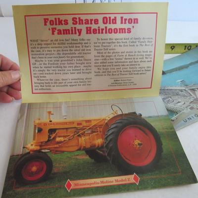 Farm Heirloom Tractors Book and Bagnell Dam Booklet
