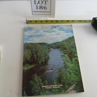 50 Years of Progress Badger Paper Mills Book, 1979
