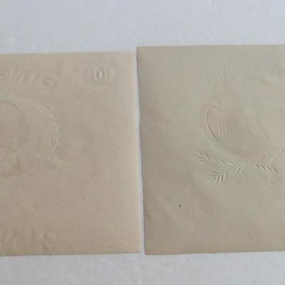 2 Vintage Cigar Box Cover Sheets