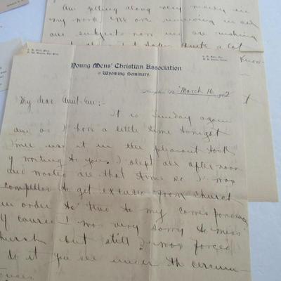 Misc Paper Ephemera: 1867 Note/Certificate, 1902 Letter, 1946 Advertising Calendar, More