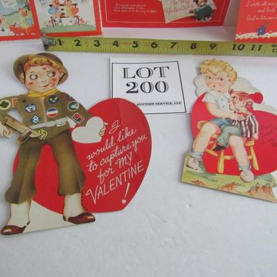 Lot of Vintage 1940s Valentines